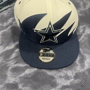 New Era Black and White Snapback Hat